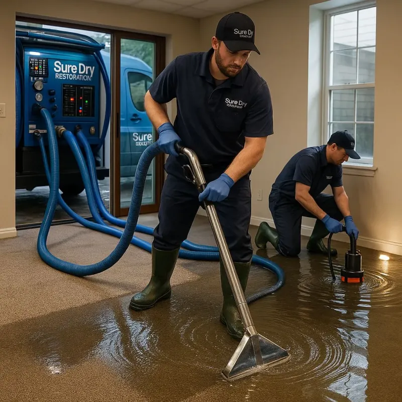 Water Extraction and Removal process in Carney, MD